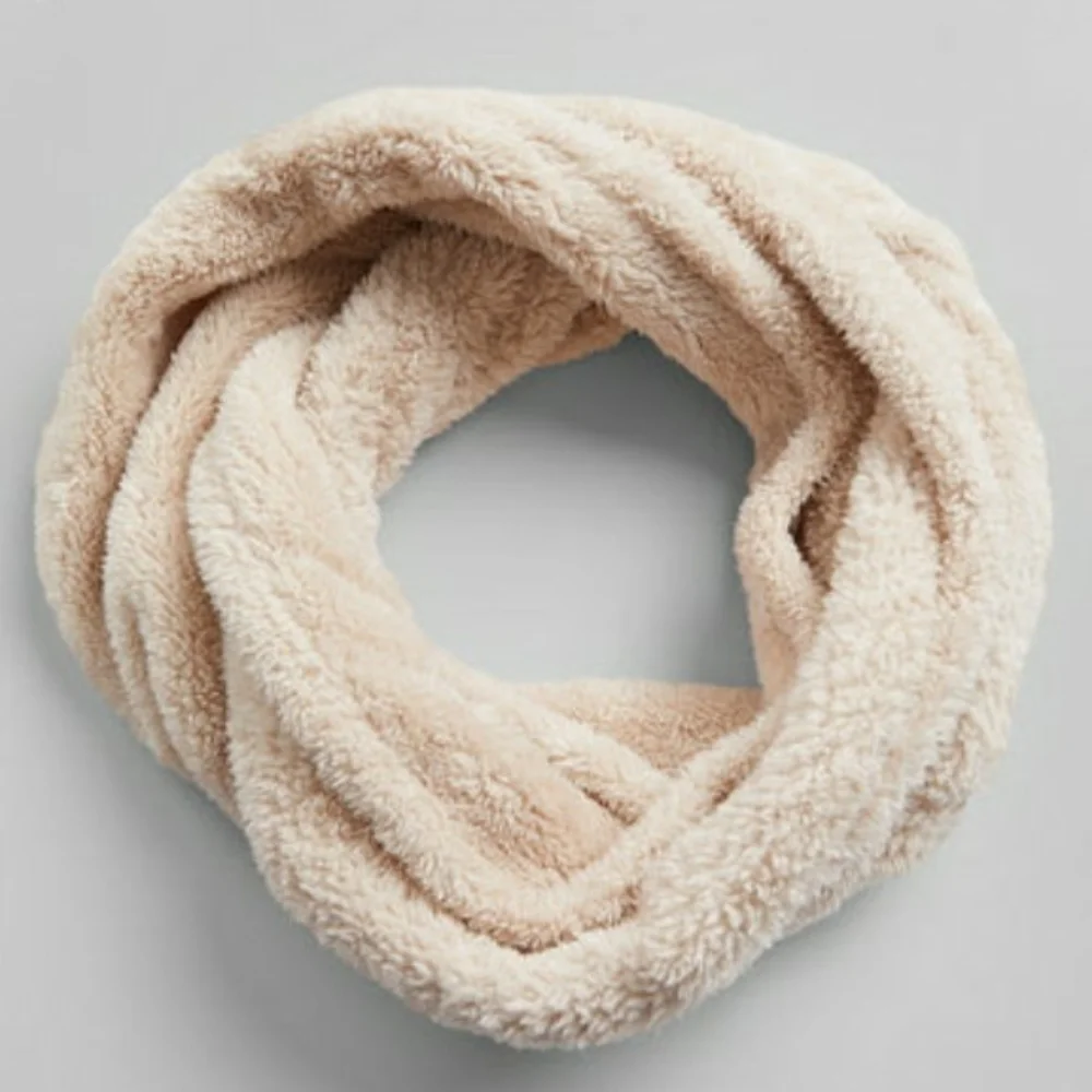 32° Degrees Faux Double Sided Plush Sherpa Infinity Warm Winter Long Scarf  OS - Picture 13 of 15